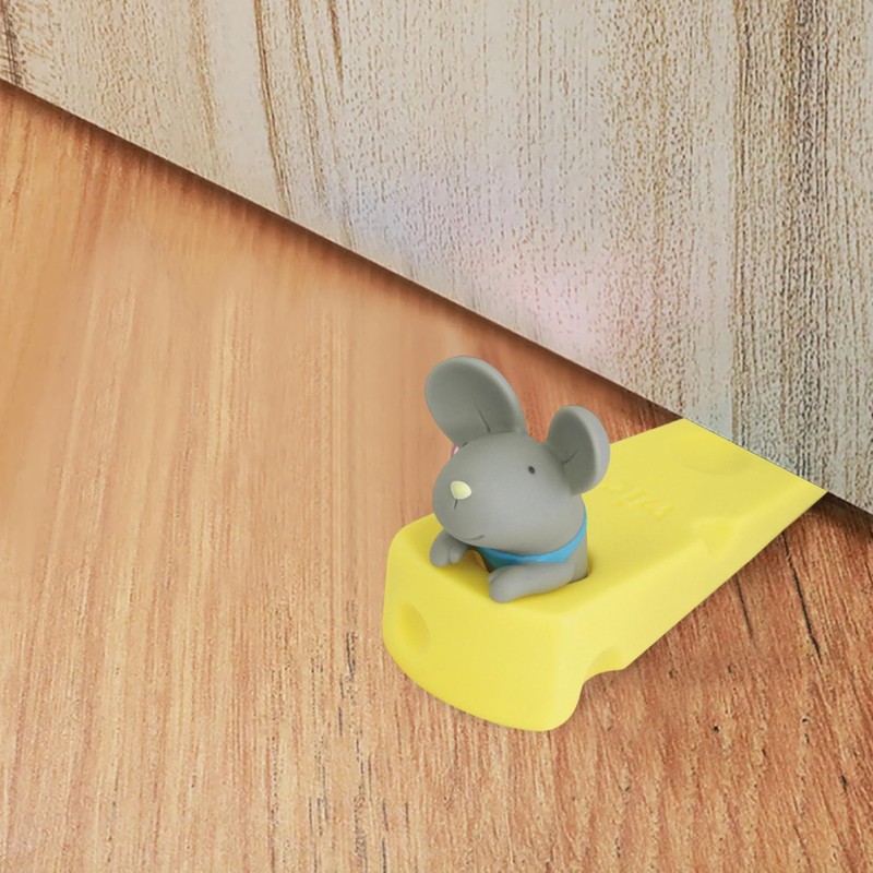 Cute Door Stopper Mice Style Cute Door Stop Non-Slip Doors