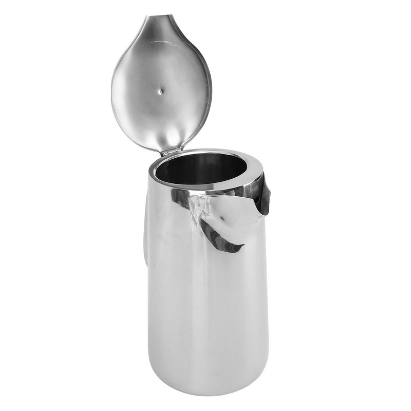 Stainless Steel Teapot 2L Water Pitcher with Ergonomic Handle Juice