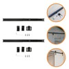 jojofuny Sliding Barn Door Stoppers 2 Sets Spring Buffer Damper