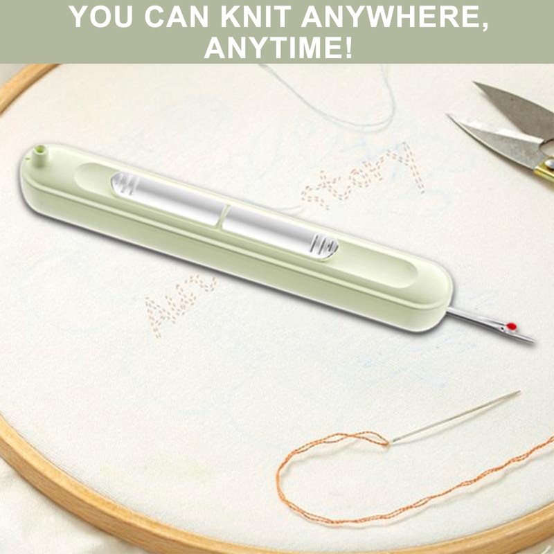 2-in-1 Needle Threader Seam Ripper - Automatic Threading Tool -