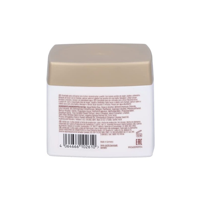 Wella, SP Luxe Oil Keratin Restore Mask, 400 ml