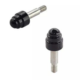 UPR Products Shorty Aluminum Antenna Plug Black Satellite Radio SIRIUS XM fits 79-09 Mustang