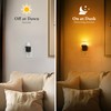 JandCase Flameless Candle Night Light, 2 Pack Night Lights Plug