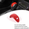Lcojicep ABS Car Gear Shift Knob Cover Compatible with Corvette