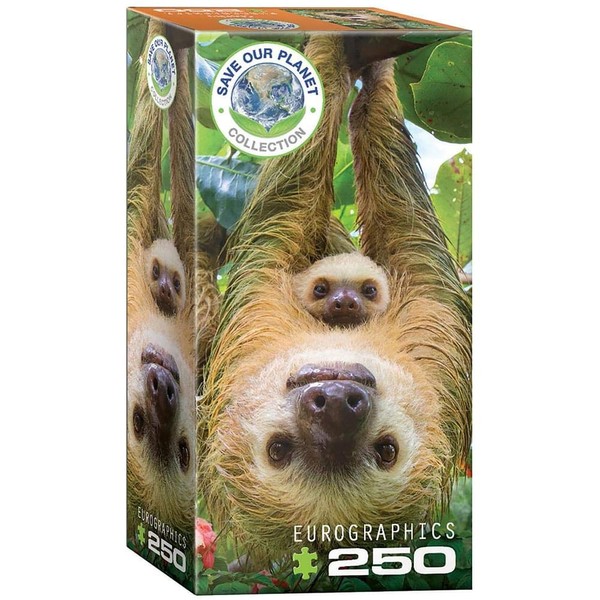 EuroGraphics Sloths 250-Piece Puzzle