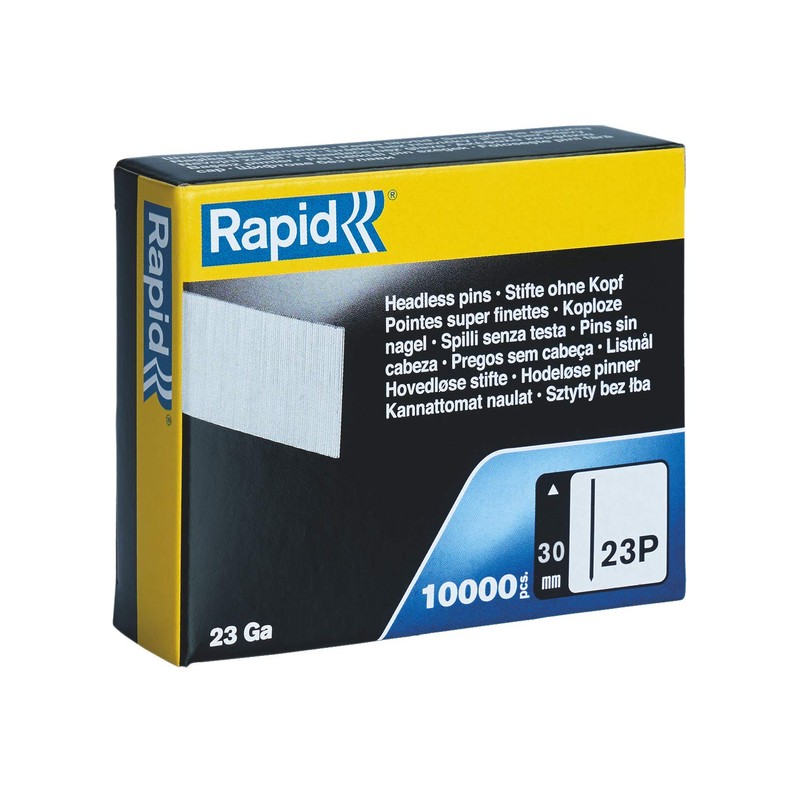Rapid 5001361 Mini Pins Type 23P 30 mm Nails without