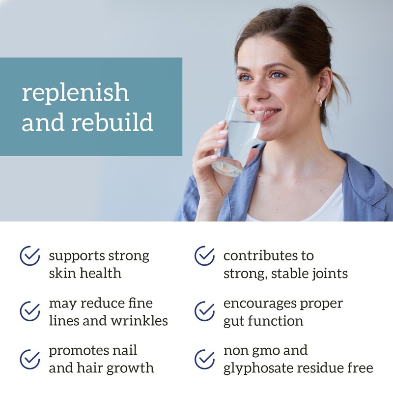Organifi Unflavored Collagen Powder - Supports Stronger Skin, Nails, and