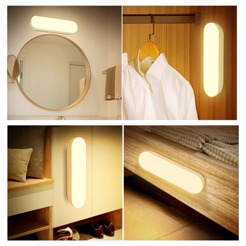 Smart Sensor Night Light Automatic Wireless Motion Sensing Intelligent Induction