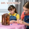 Book Nook DIY Kit, Book Corners Dollhouses Miniature House Book