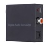 Jectse Bi-Directional Coaxial to Optical Sound Converter for, Versatile Dual