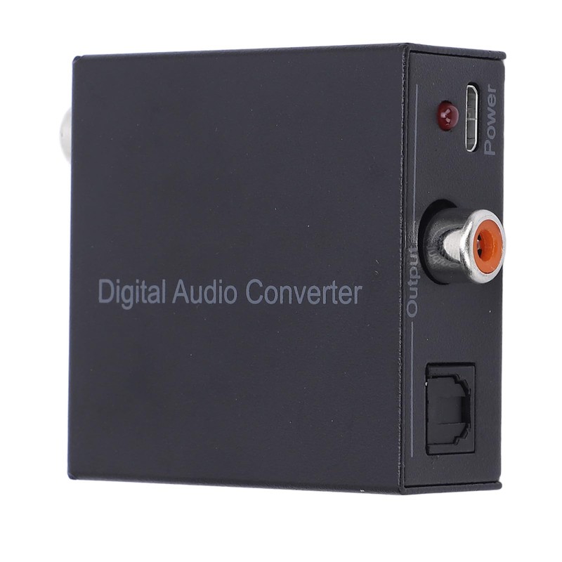 Jectse Bi-Directional Coaxial to Optical Sound Converter for, Versatile Dual