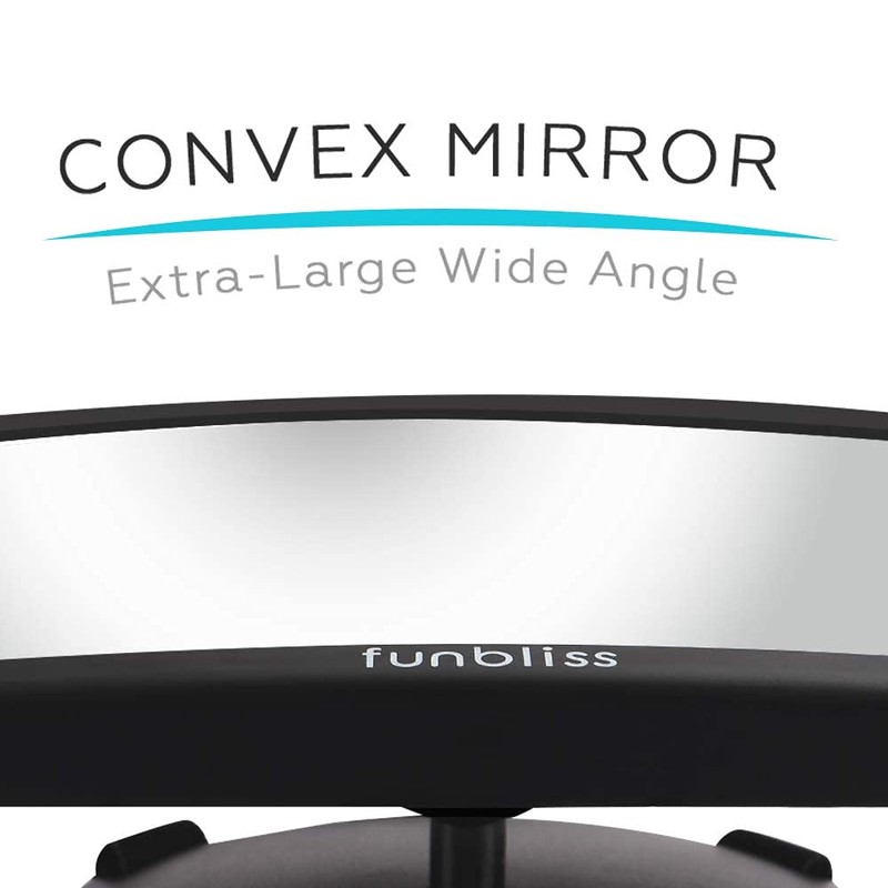 Baby Car Mirror Most Stable Backseat Mirror with Premium Matte