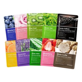 10 Mascarillas Faciales Coreanas Inicia Tu Negocio Tipo De Piel Paquete 1