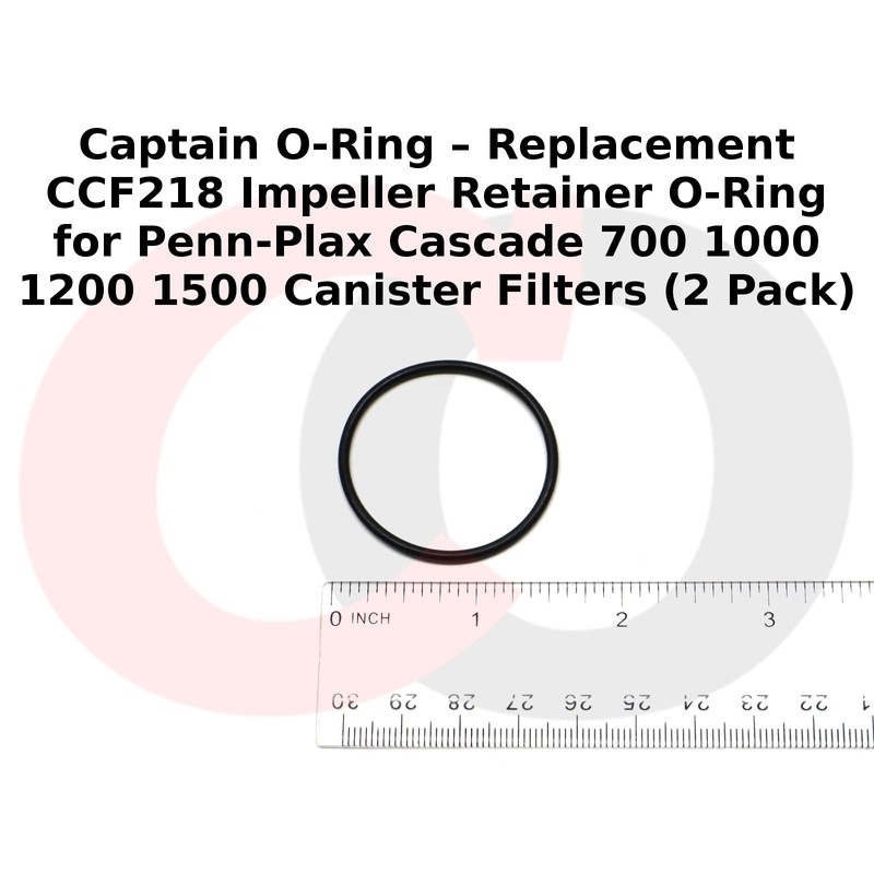 Captain O-Ring – Replacement CCF218 Impeller Retainer O-Ring for Penn-Plax