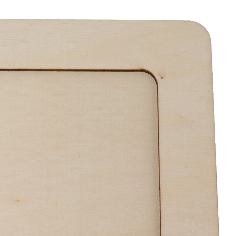 3Set DIY Wooden Picture Frame Making Kit Unfinished Solid Wood
