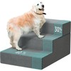 YENING Large Dog Stairs for High Beds - Extra Wide