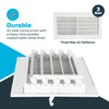 EZ-FLO 12 x 6 Inch (Duct Opening) Air Vent Cover