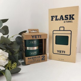 Yeti Rambler 2 Stackable Mighty Mini Durasip Ceramic Mugs & Flask With Funnel