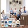Waterproof Laundry Hamper Collapsible Laundry Basket Leather Handle Laundry Bag