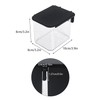 4 Pcs Pegboard Accessories with Lid, 3.9 x 3.2 x