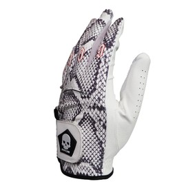 FLUO PYTHON WHITE Mens Golf Glove Left Hand Python White White V5 Snake Snake Snake (25LH_Left Hand)