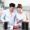 Yesland 6 Pack Tea Tin Canister with Airtight Double Lids,
