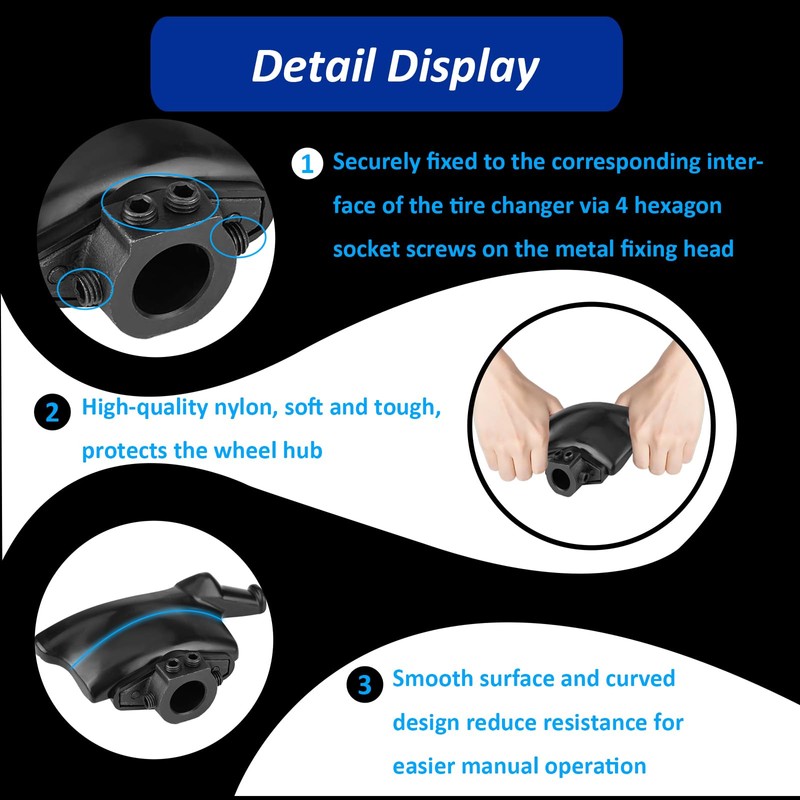 Crumye Tire Machine Duck Head for Tire Changer with 28mm
