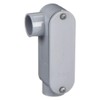 CANTEX Conduit Outlet Body, PVC, LR