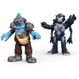 Fisher Price Muñecos, Figuras y Sets de Juego Imaginext Power Rangers Personajes Squat y Baboo