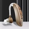 jecpp Rechargeable Hearing Aids for Seniors, Noise Cancelling