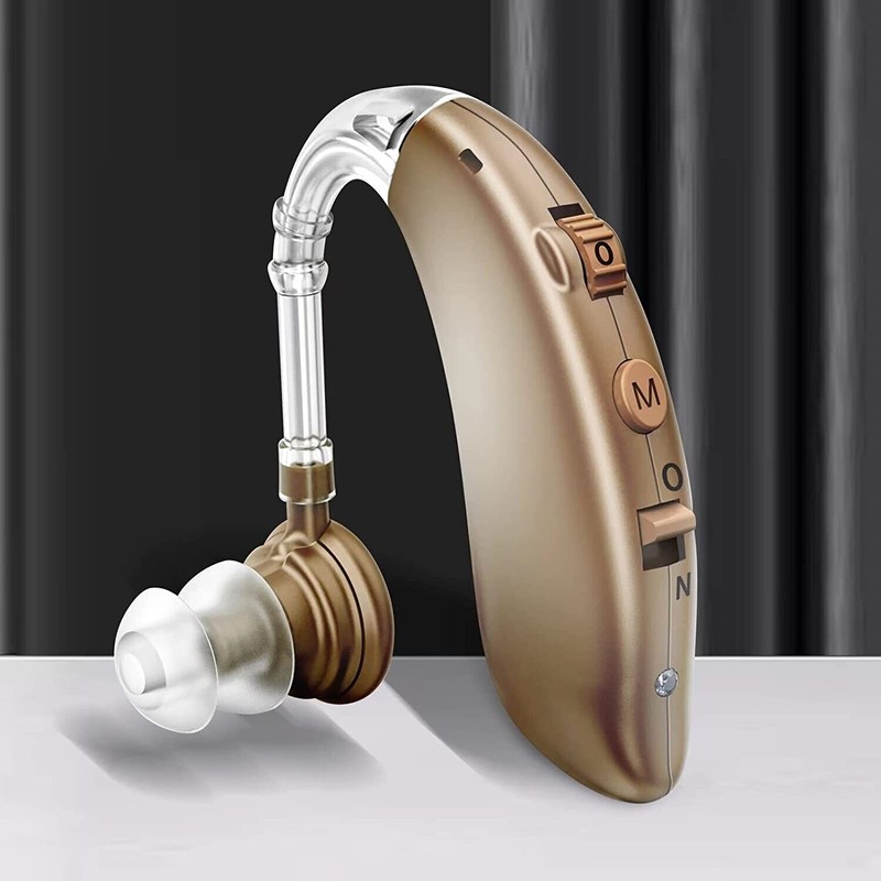 jecpp Rechargeable Hearing Aids for Seniors, Noise Cancelling