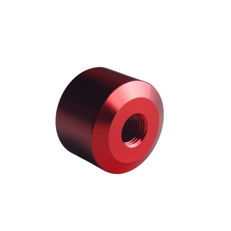DEWHEL Red Aluminum Lift Up Reverse Lock-Out Shift Knob Adapter