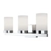 Canarm IVL429A03CH Milo 3-Light Bath Vanity, Chrome