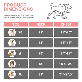 MoNiBloom Dog Harness for Large Sized Dog, Soft Puppy Padded Vest for Walking, Running, Training - Pink, XL