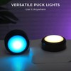 swesara Push Lights with Remote Puck Lighting Battery Operated Tap