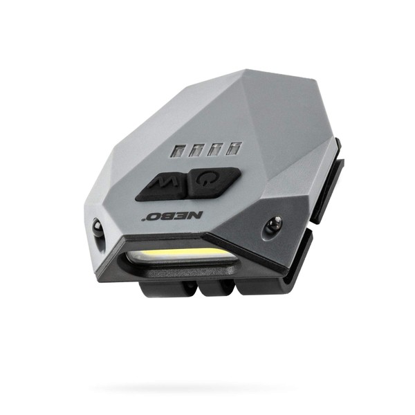 NEBO Einstein Cap Light | Black, Rechargeable Headlamp with Wave