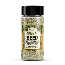 Unpretentious Fennel Seeds, 5 Tbsp, Teas & Cooking, Delicious Sweet Licorice Flavor