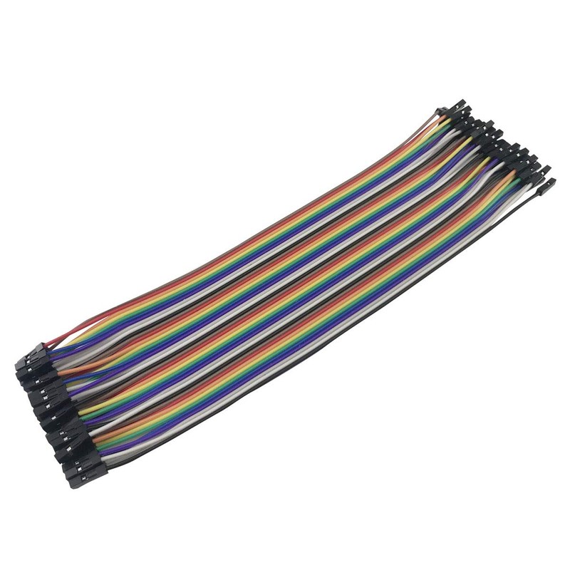 VKLSVAN 5 X 40PCS 20CM 40 Pcs Breadboard Jumper Wire