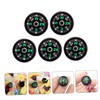 Mipcase Button Compass Liquid-Filled Navigation Tool for Outdoor Adventures Lightweight