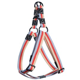 Shorven No Pull Dog Harness Adjustable Cotton Step in Puppy Vest Harness for Small Medium Large Dogs Outdoor Walking Red M