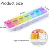 7 Day Pill Box Portable Storage Box Weekly Pill Box