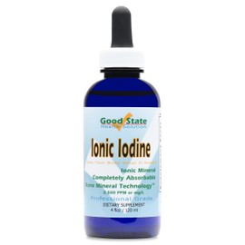 Good State - Liquid Ionic Iodine (600 Servings at 500 mcg) (4 fl oz)