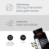 Black Garlic Capsules - 9000mg (30:1 Extract) with Vitamin B1