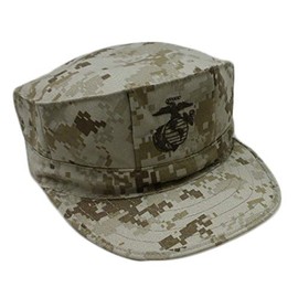 SW Sales Desert Digital 8-Point Utility Garrison Cover with Emblem - XLarge