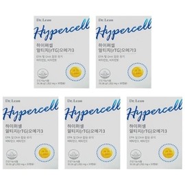 Dr.Lin Hypercell Altige Omega 3 1202mg 30 capsules 5 boxes SCZ / 닥터린 하이퍼셀 알티지 오메가3 1202mg 30캡슐 5박스 SCZ