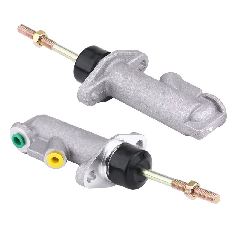 Qiilu Handbrake Master Cylinder, Aluminum Alloy Car Brake Clutch Master