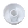 RDEXP 4pcs Universal Stove Gas Range Knob Replacement Plastic White