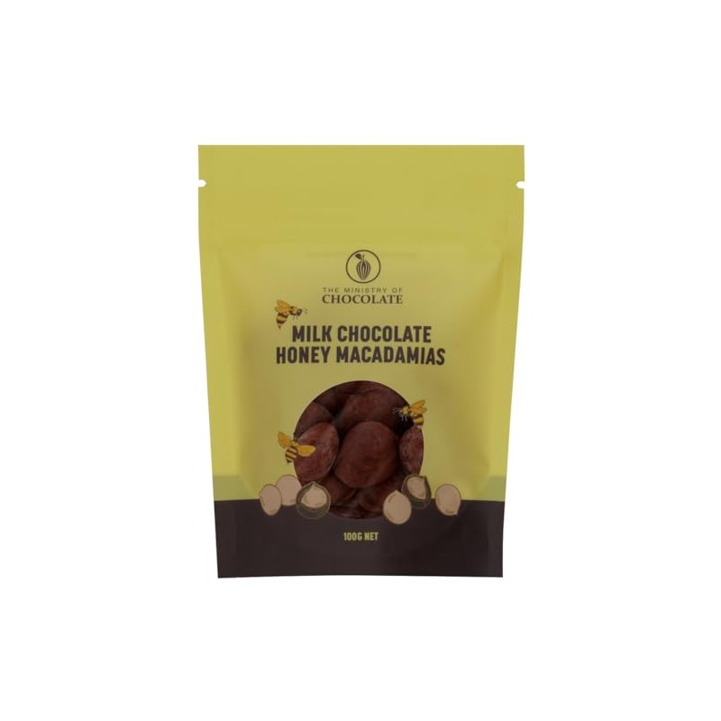 Milk Honey Macadamias 100g