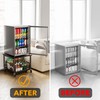 SpaceAid Mini Fridge Stand with Storage, 19.7" W x 19.7"