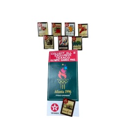 Unbranded Vintage Texaco Olympic Games Pin Set Atlanta 1996 Set Of 8
